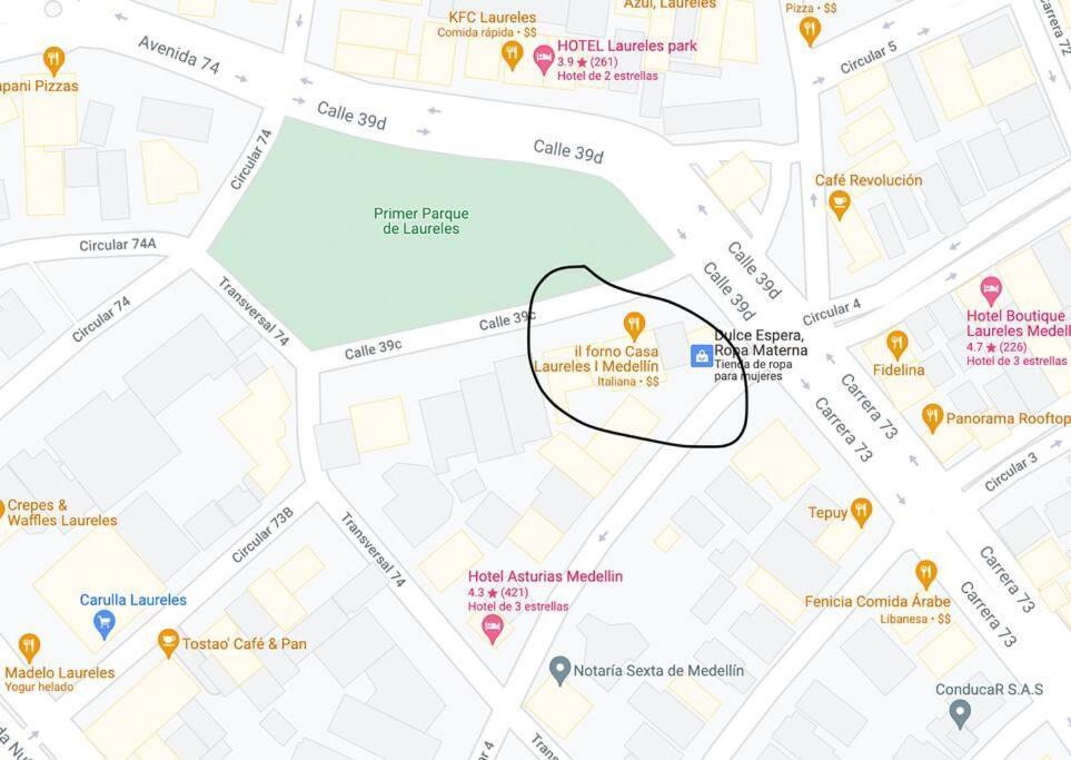 Prime Laureles Location With Air Conditioning Медельїн Екстер'єр фото